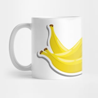 Yellow bananas fruits Mug